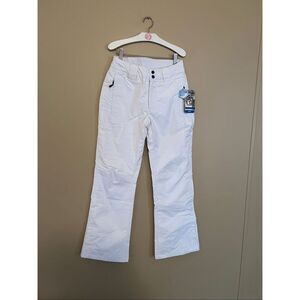 Arctic Quest White Ski Pants Woman’s Small MSRP $100 FLAWED-MARKS